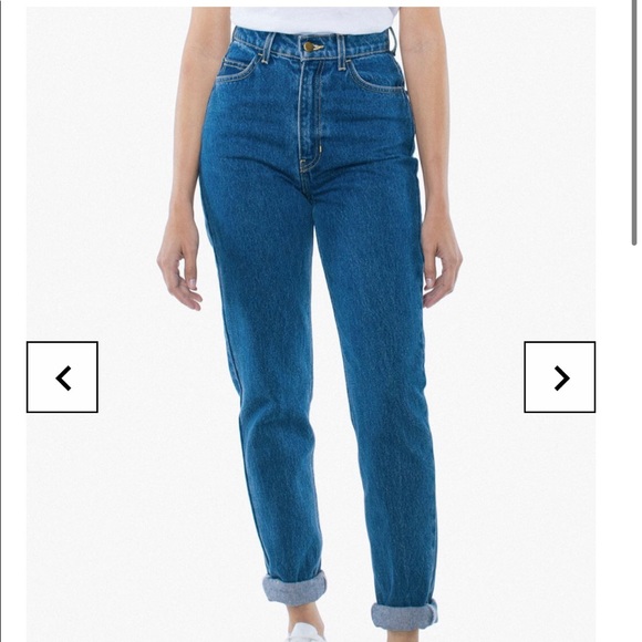 American Apparel High-Waist Jean - Picture 4 of 4